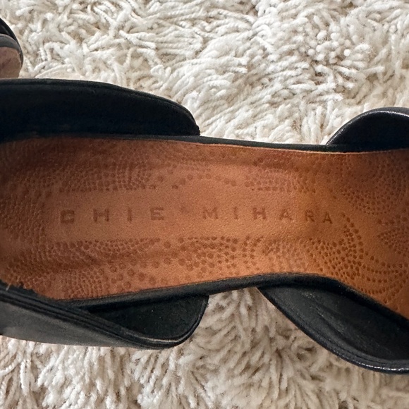 Chie Mihara Black Magic Pebble Leather - Size 37 - Picture 9 of 12